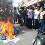 Traders protesting against the Repressive policies of Microsoft