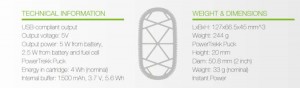 MyFC PowerTrekk specs