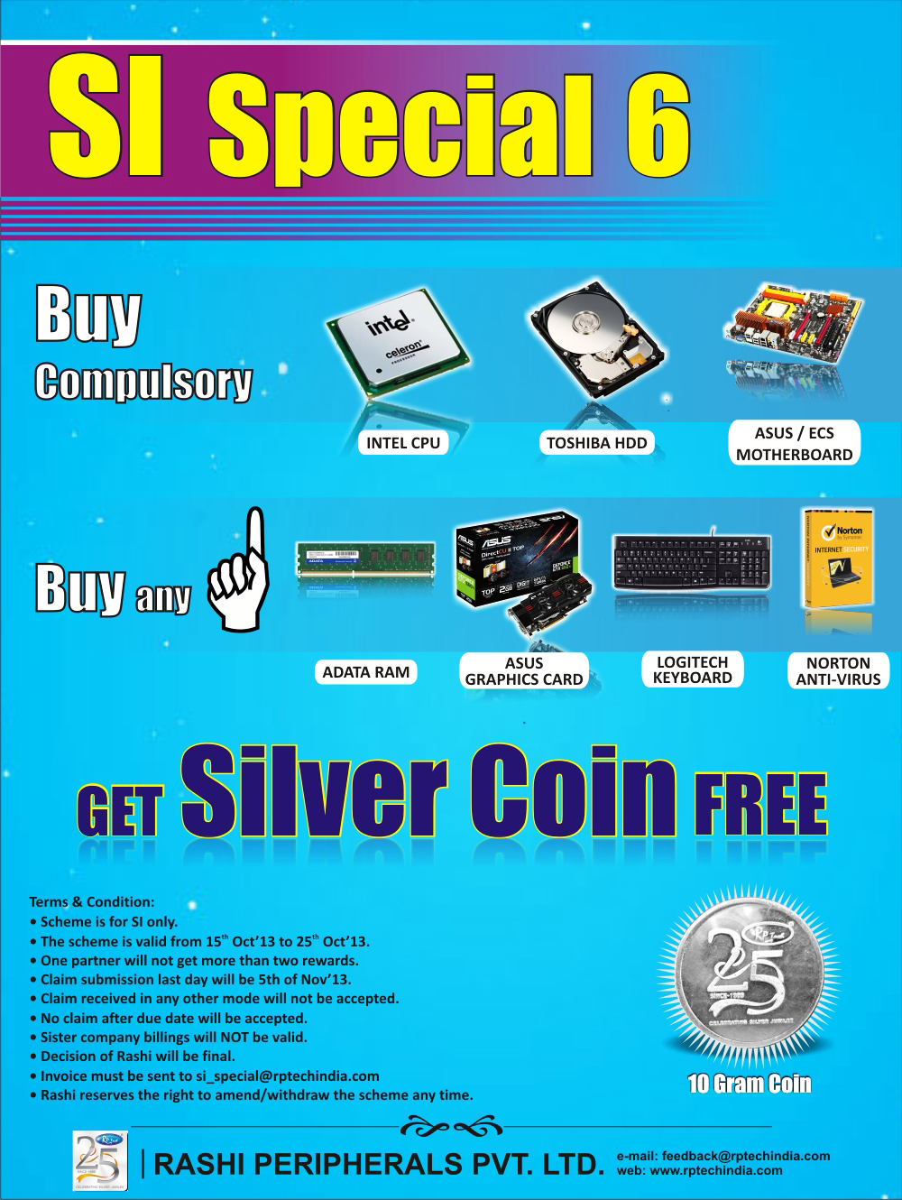 SI Special 6 Mailer