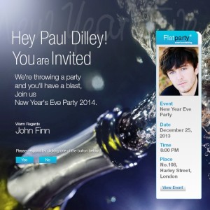 New Year Event Page