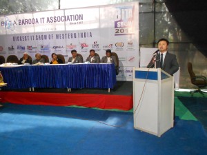 Mr. Peter Chang, Regional Head - South Asia & Country Manager as the Chief Guest at at BITA IT Expo 2014