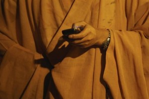 monk-with-mobile-635