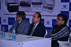 Karishma Computers and Konica Minolta in New Delhi for the partner Launch
