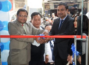 Mr. Apratim Sharma, Country Product Manager, System Business Group - ASUS India launching the first retail store in Mizoram