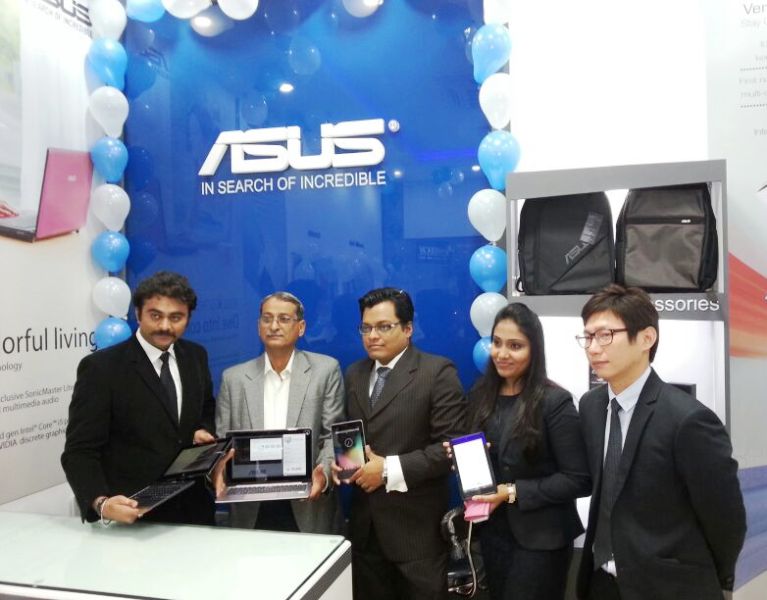 Mr. Arindam Saha, Head Marketing Communication, System Business Group ASUS India launching Bhopal Store Launch
