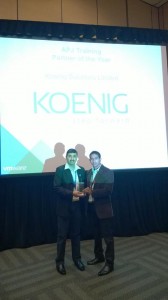 Mr. Subodh Chaudhary with VMWare Award