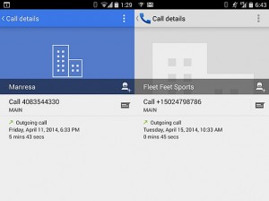 google nexus dialer