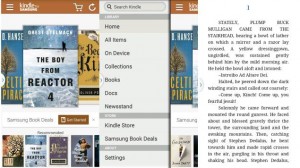 kindle for samsung app