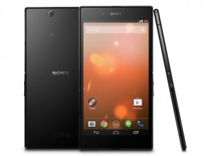 sony z ultra google play edition