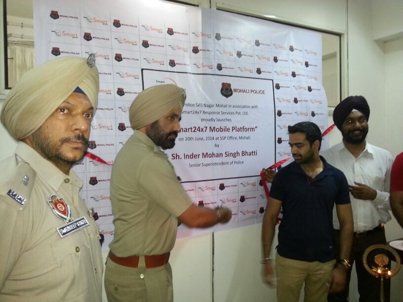 Launch of Smart 24x7 in collaboration with Mohali Police
