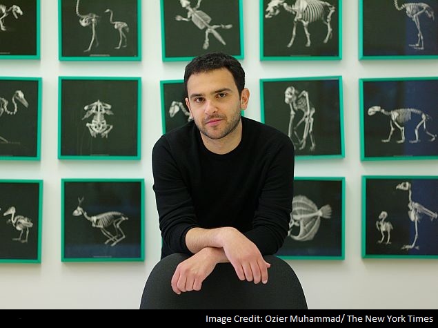 Rob Fishman, CEO of Niche, a company that connects social media celebrities with brands, at the company's office in New York.