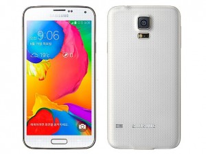 samsung galaxy s5 lte a white front back