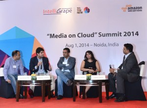 Panelist during Intelli Grape 'Media on CLoud' Summit