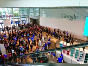 google io 2014 crowd