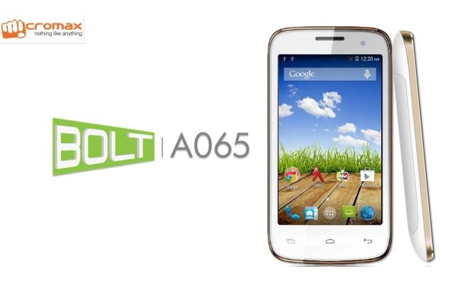 micromax bolt a065 promotional banner