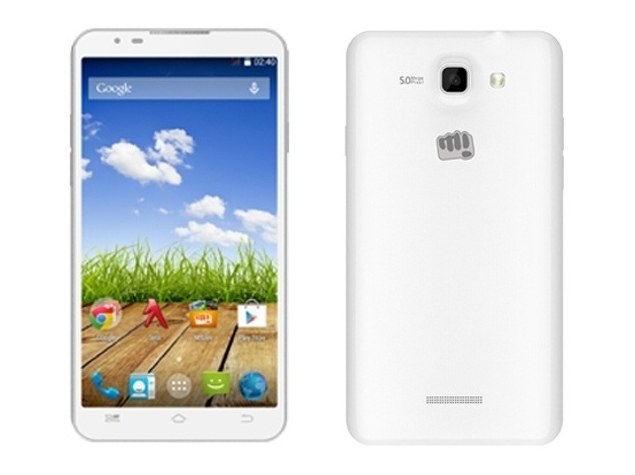 micromax canvas xl 2 a109 white