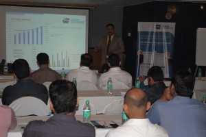 Mr Sumith Satheesan, AVP – Security & Storage Business, D-Link introduces partners to D-Link range of Network Storage