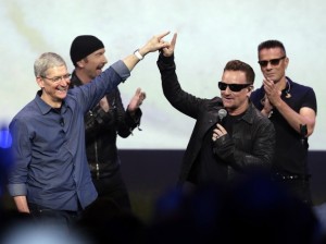 apple tim cook u2 ap