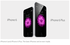 iPhone 6 and iPhone 6 Plus