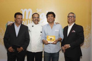 L-R- Donald Wingell, Director of F&B, South West Asia-Intercontinental Hotel Group, Executive Sudhir Pai, Holiday Inn, Mumbai Int. Airport, Chef Vikas and Suraj Kumar Jha, General Manager,