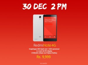xiaomi _redmi_note_4g_flash_sale_dec_30_official_twitter
