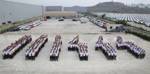 Volkswagen Pune Plant employees celebrate 111,444th car production_2