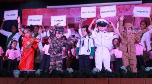 Balwadi children performance- we are the change we are the future