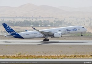 A350 MSN3 HOT WEATHER TRIAL AT AL AIN - TAKE OFF