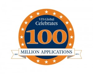 VFS Global processes its 100 millionth application