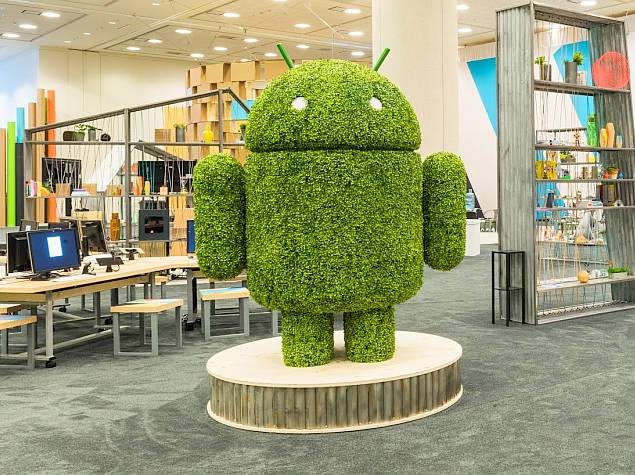 android statue google io google plus account
