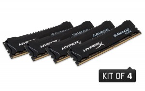 HyperX Savage DDR4-Kit of 4
