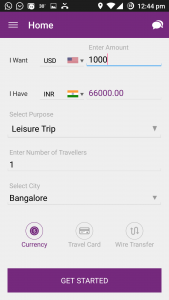 Fxkart_Forex Booking Mobile App_Pic 1