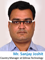 Mr Sanjay Joshi, Country Manager (India & Sub Continent) at Edimax Technology