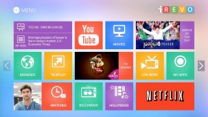 Netfilx on screen