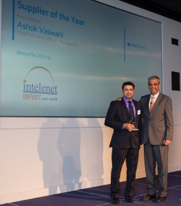 Chandramouli Baskaran- President & Global Chief Operating Office, Intelenet Global Services & Ashok Vaswani Chief Executive Officer, Barclays