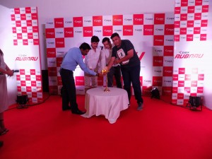From left to right Mr. Sandeep Mehra (DGM- Sales), Mr.Manohar Raina (AGM- Supply Chain Management), Gaurav Kapoor (State head, Uttarakhand)