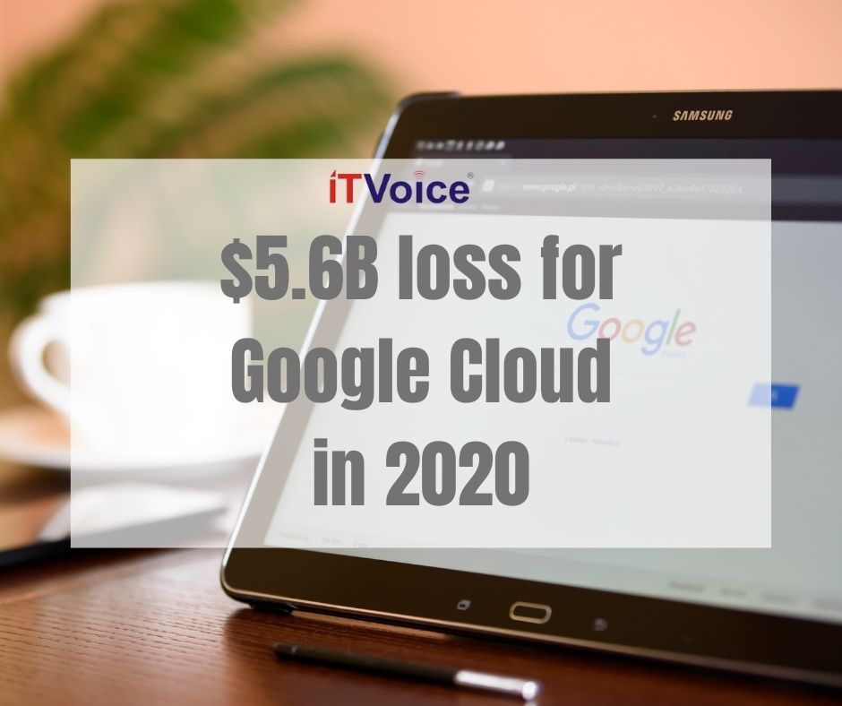 $5.6B loss for Google Cloud in 2020