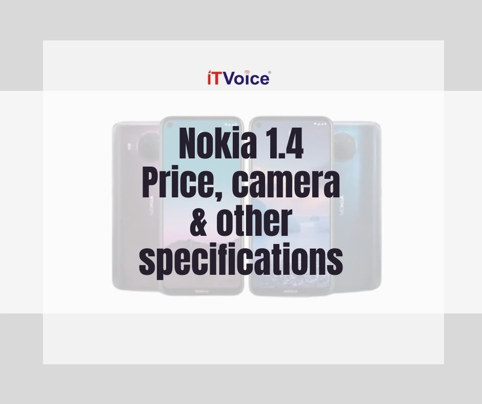 Nokia 1.4 Price, camera & other specifications