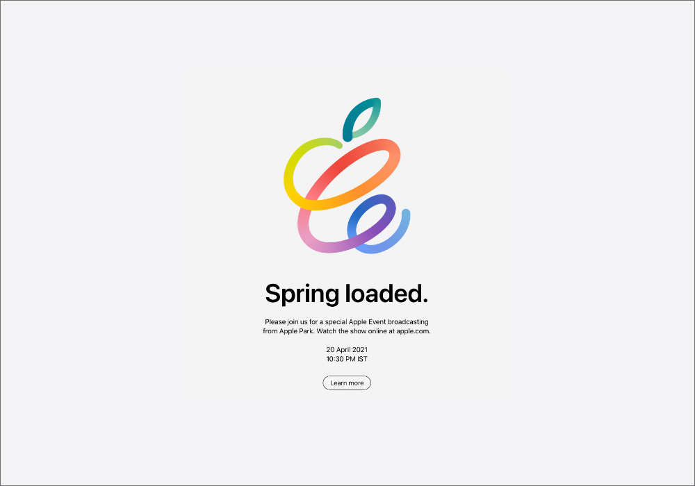 Apple Event Invite