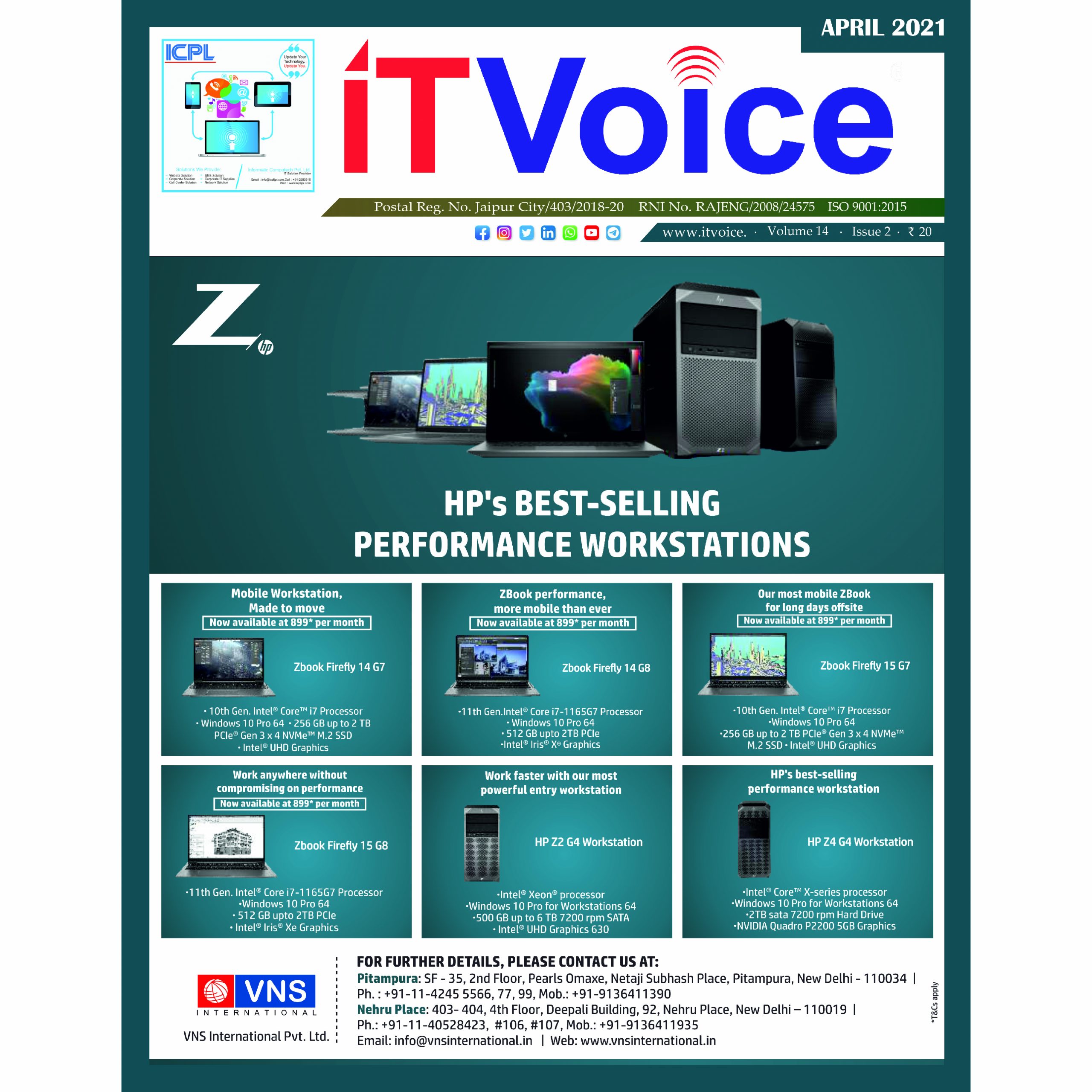 IT Voice April Magazine 2021