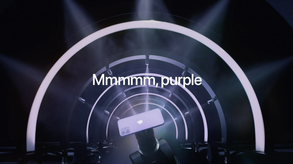Purple iPhone