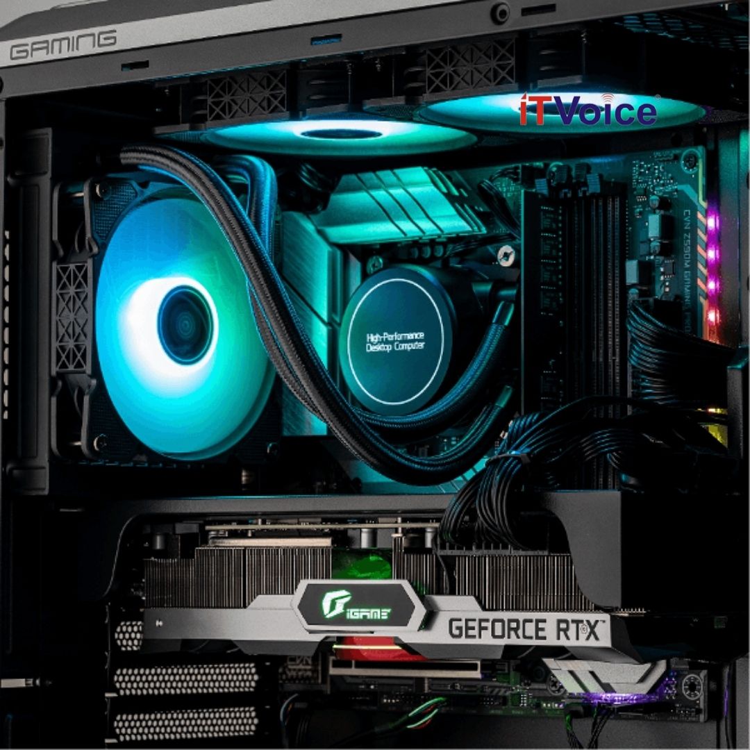 iGame M600 Mirage Gaming PC with 11th Gen Intel Core CPUs and RTX 30-Series Graphics