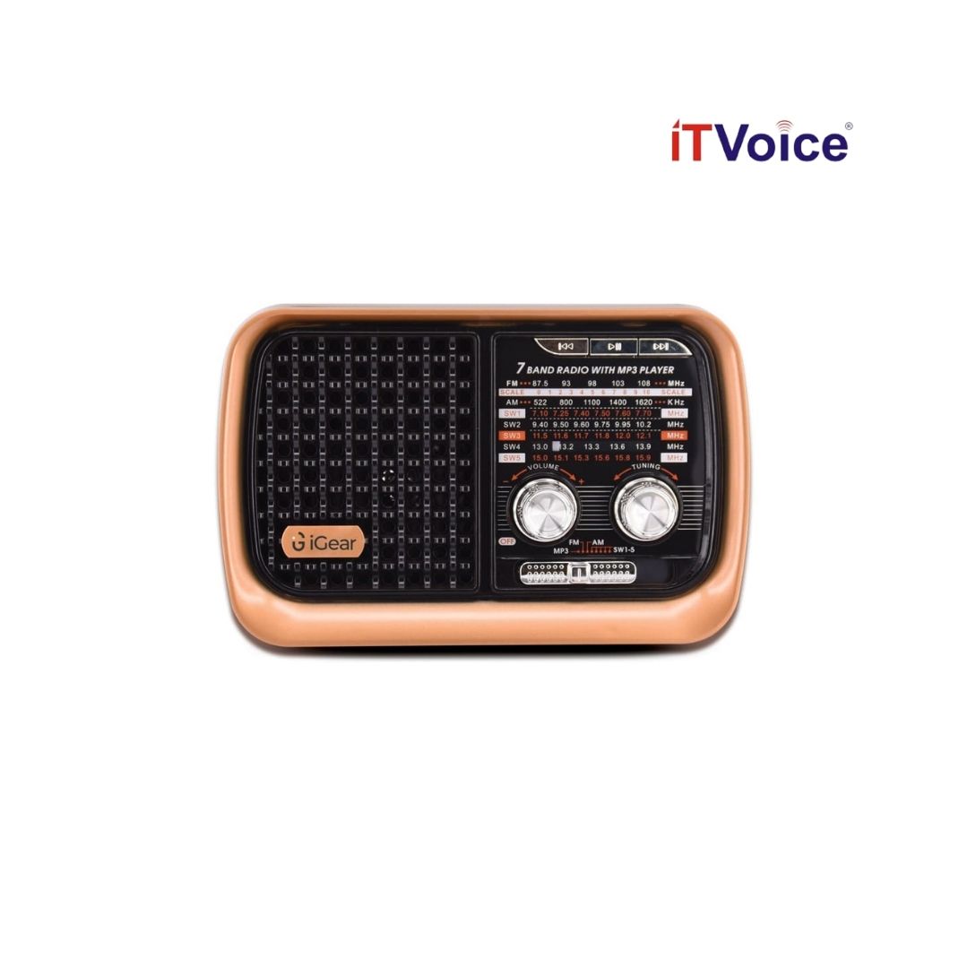 iGear launches ‘Vintage Vibes’ – Retro-style 7-band Radio