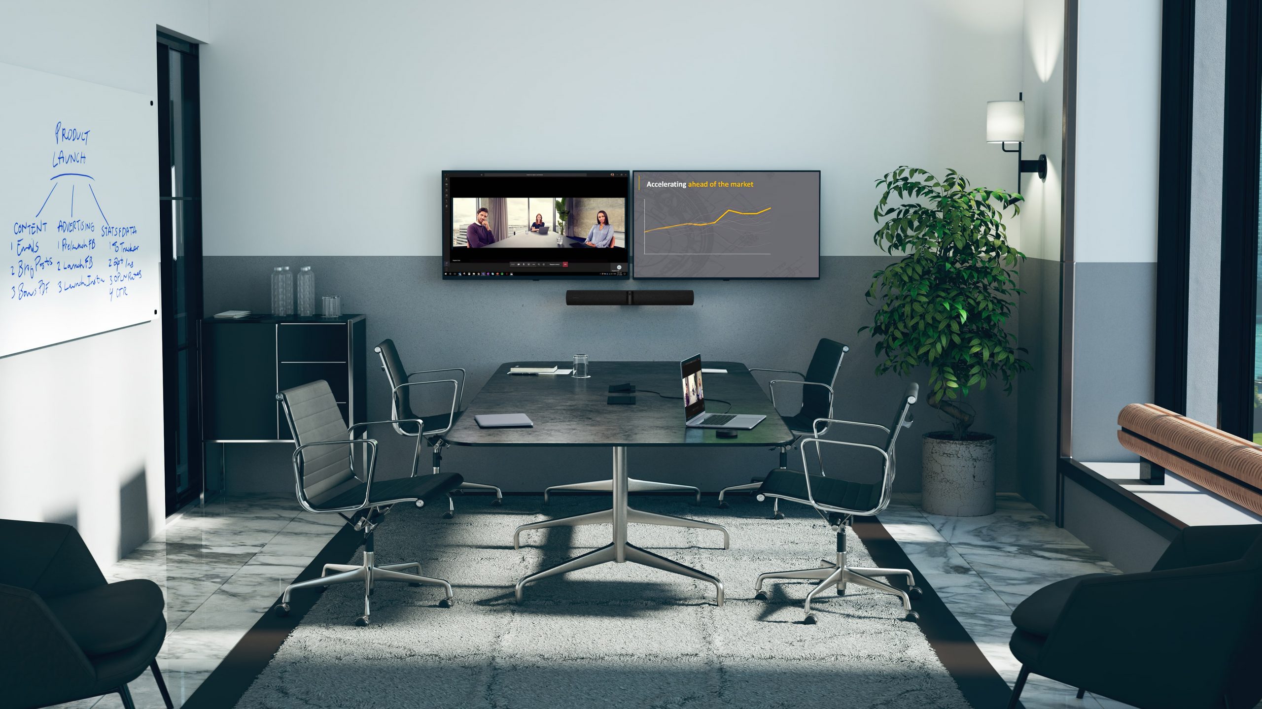 PanaCast 50 video bar for insight driven collaboration in the hybrid world