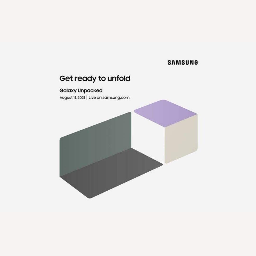 Galaxy Z Fold 3 & Galaxy Z Flip 3 could be launched at Unpacked event on 11 August
