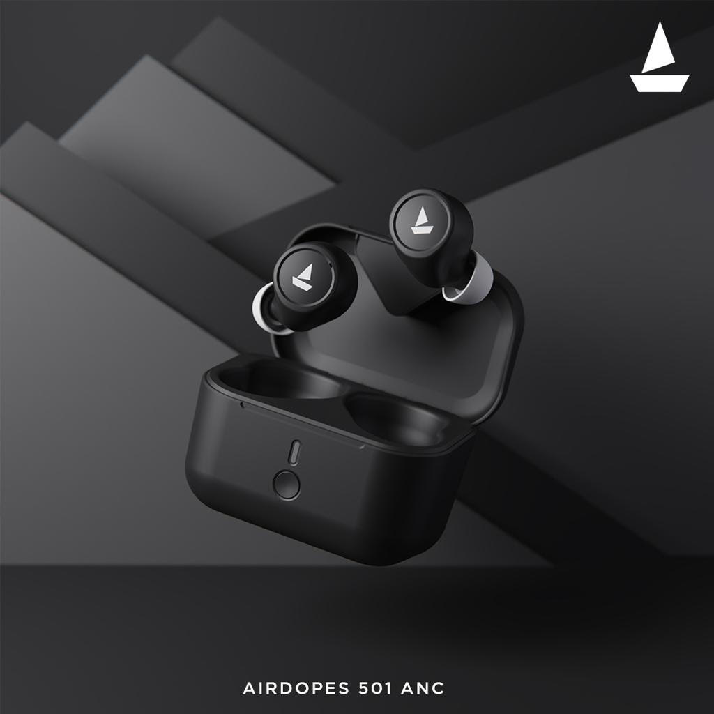 boAt launches ‘Airdopes 501 ANC’ – Hybrid Active Noise Cancellation TWS Earbuds with ENx, BEAST™ and ASAP Charge Technologies