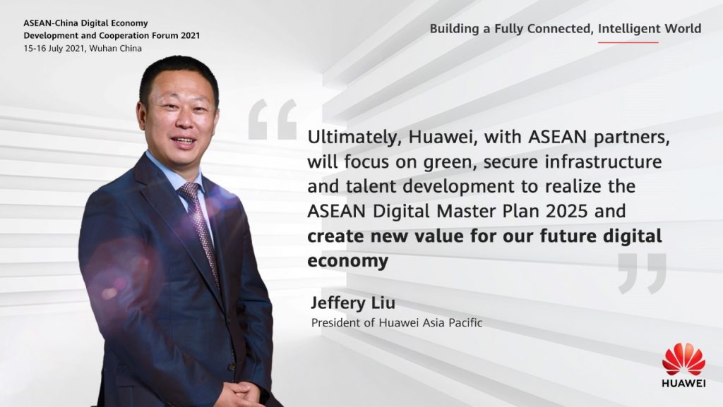 Jeffery Liu, President, Huawei Asia Pacific