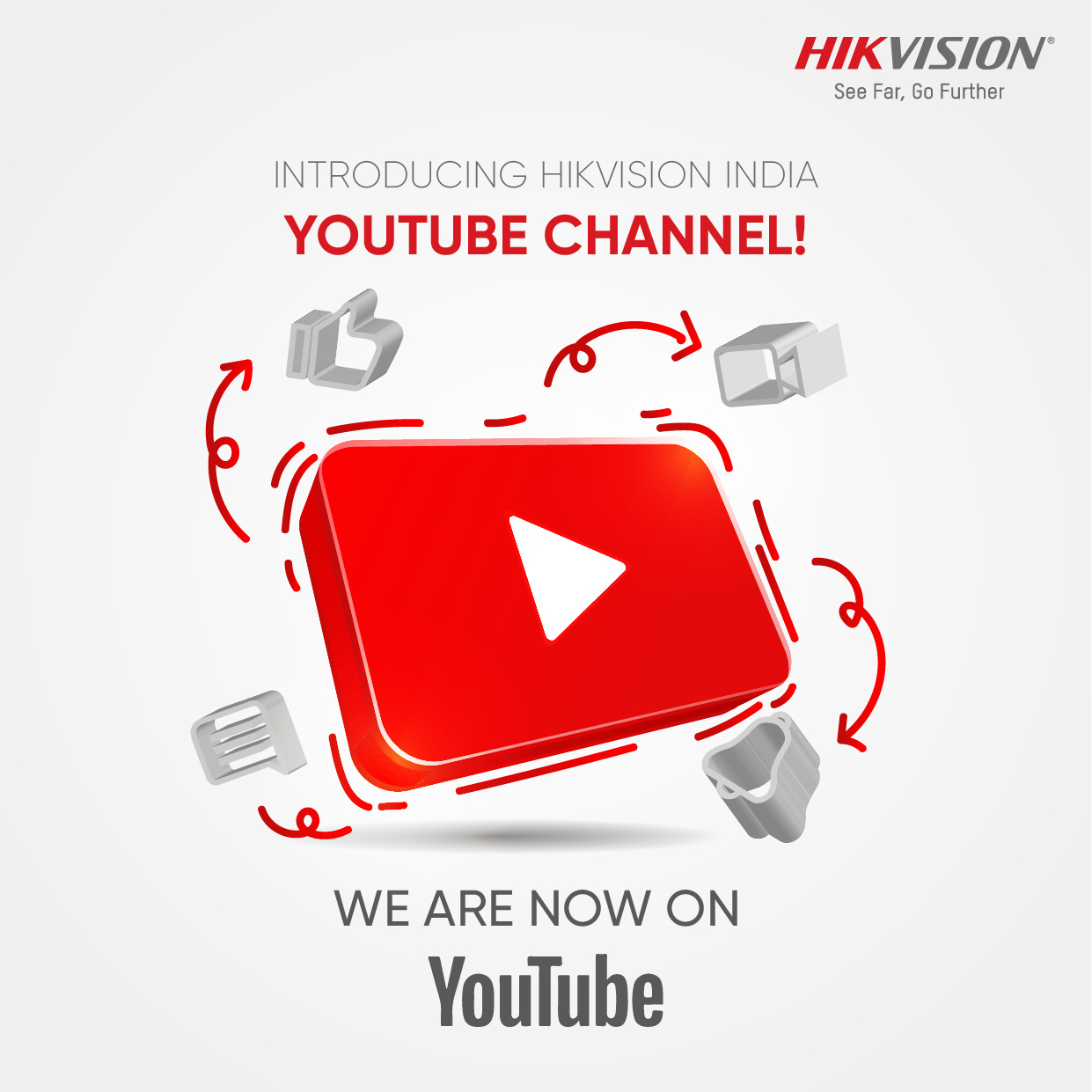 Hikvision India Launches YouTube Channel