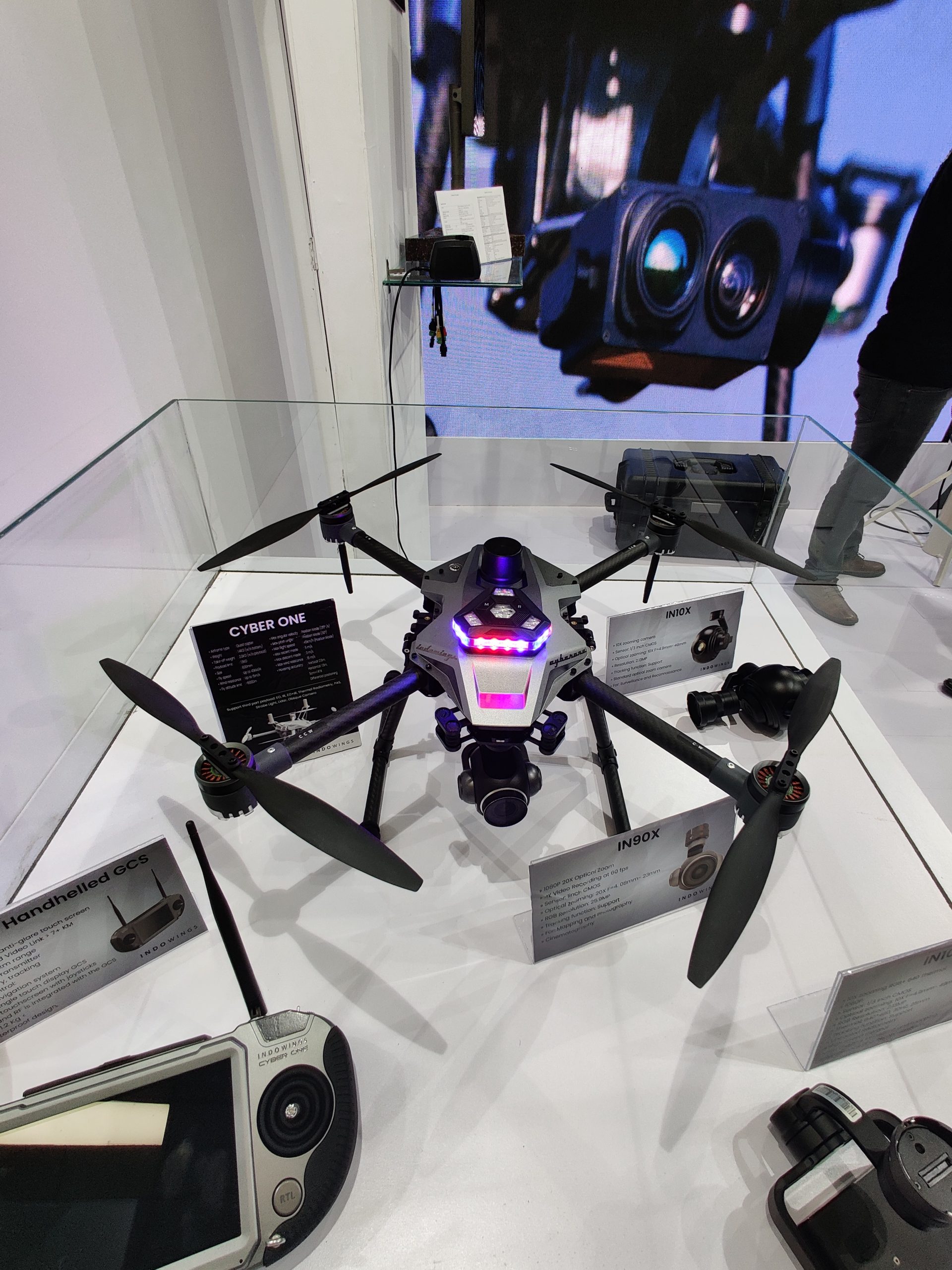 India witnesses the launch of its most advanced drone ‘Cyber One’