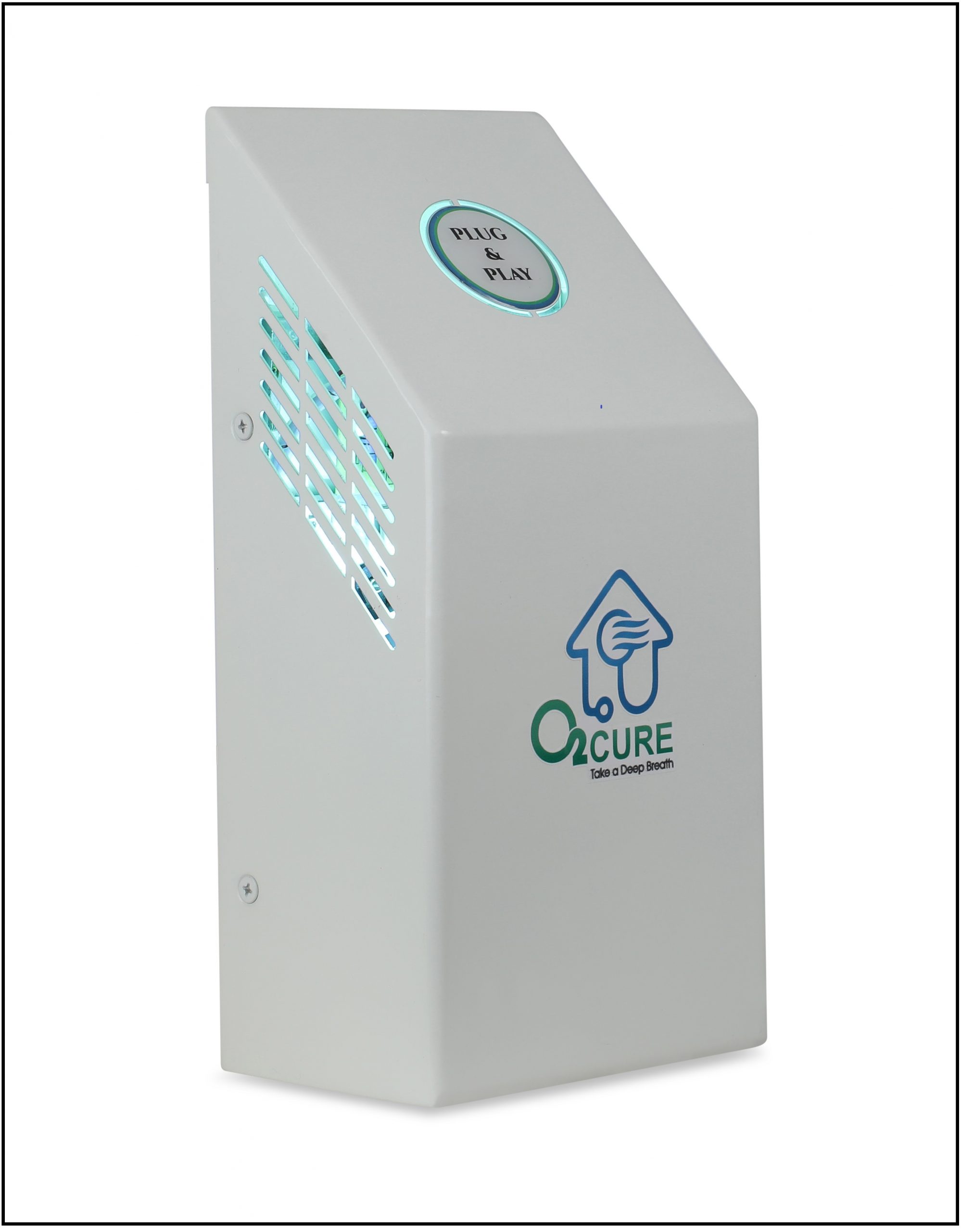 Plug & Play a lightweight air purifier, successfully proven & tested for neutralizing the novel Coronavirus upto 99%